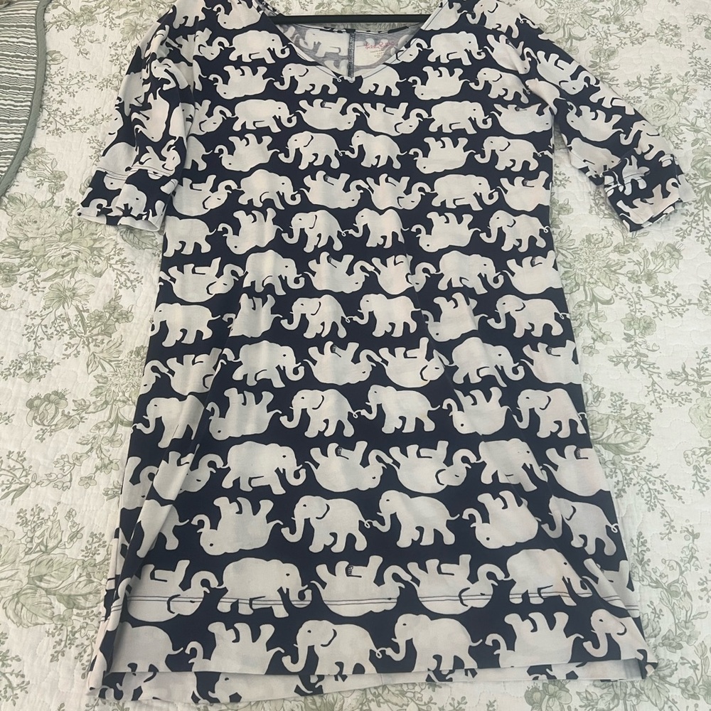 Elephant Print Women's Top